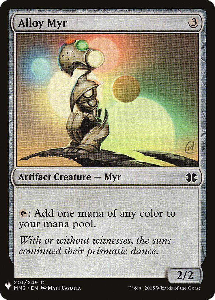 Alloy Myr |  (MM2-201) [The List]