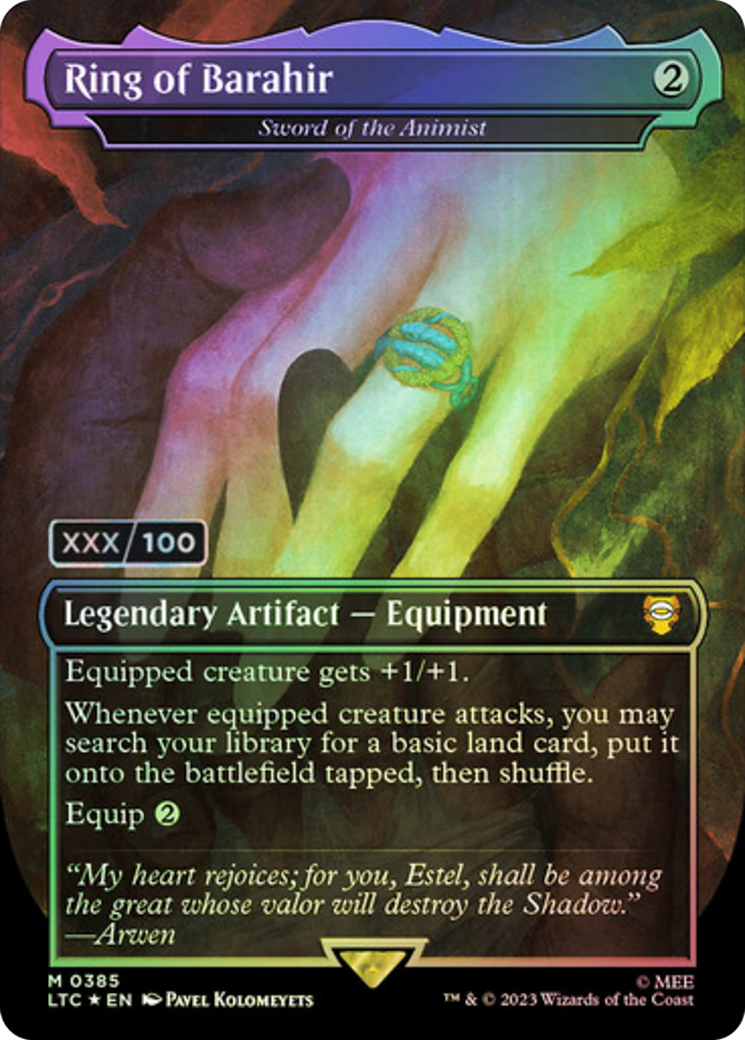 Ring of Barahir - Sword of the Animist (Serialized) [The Lord of the Rings: Tales of Middle-Earth Commander]