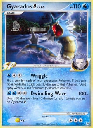 Gyarados G  - Reverse Holofoil Platinum - Rare