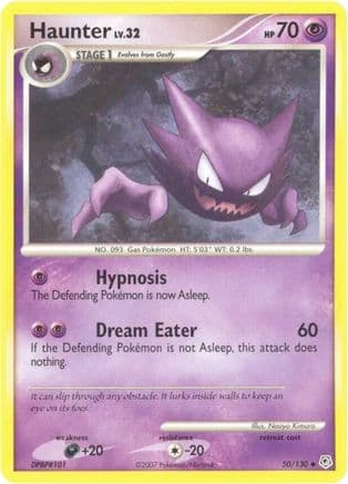 Haunter 050/130 - Diamond and Pearl Reverse Holofoil