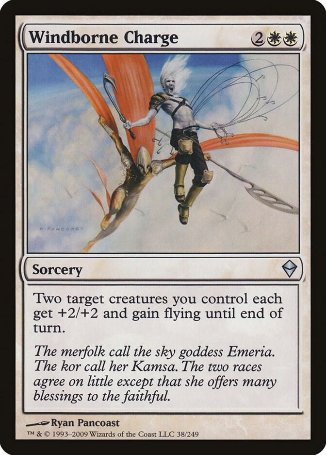 Windborne Charge 38/249 (Zendikar) 