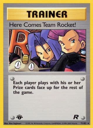 Here Comes Team Rocket! 071/82 - Team Rocket 1st Edition