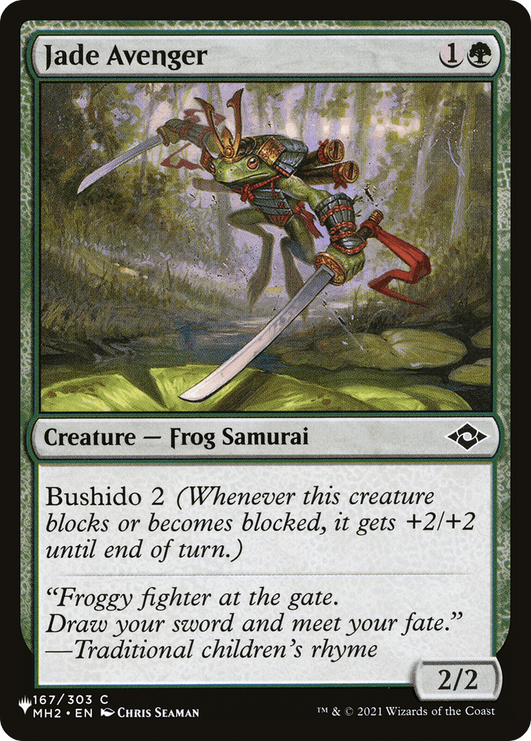 Jade Avenger |  (MH2-167) [The List]