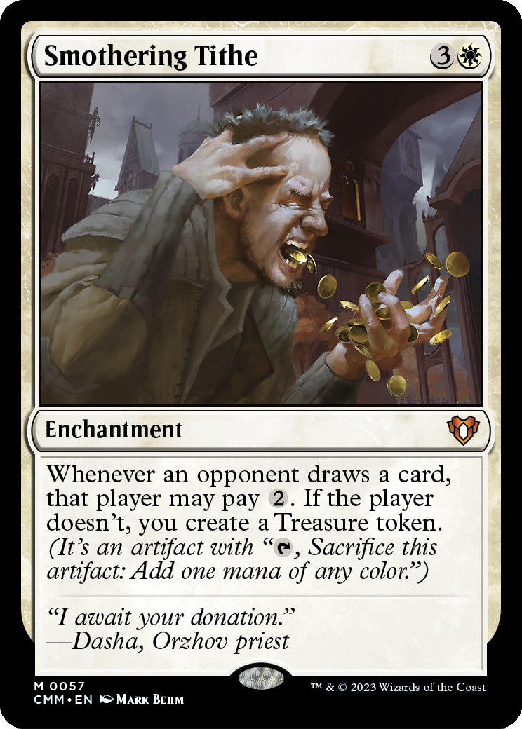 Smothering Tithe [Commander Masters] Foil