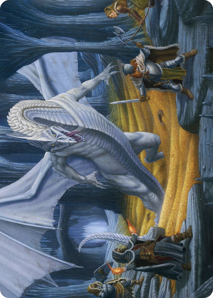 Cave of the Frost Dragon // Cave of the Frost Dragon (AAFR-046) - Adventures in the Forgotten Realms Art Series (Borderless)