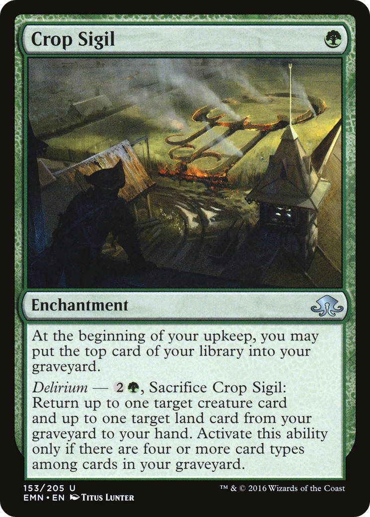 Crop Sigil [Eldritch Moon] Foil