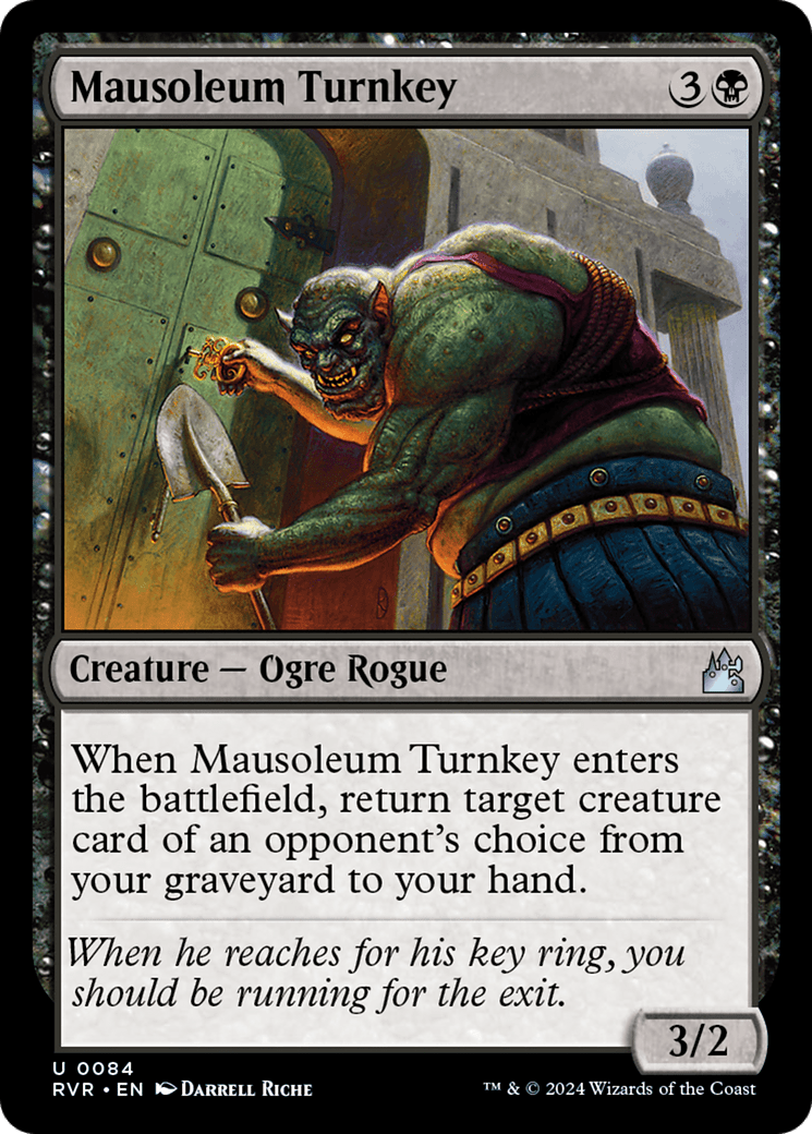 Mausoleum Turnkey [Ravnica Remastered] Foil