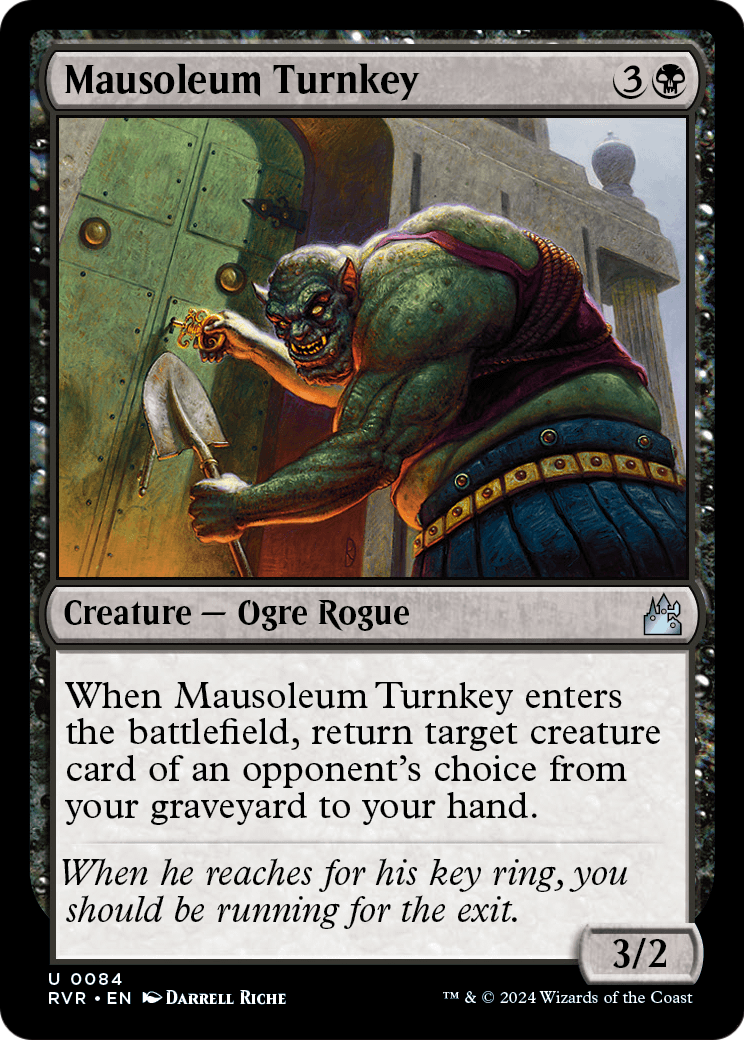 Mausoleum Turnkey [Ravnica Remastered] Foil