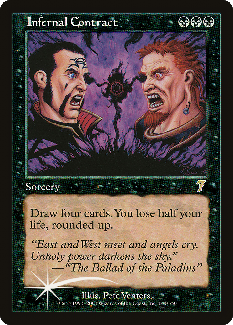 Infernal Contract [Seventh Edition] Foil