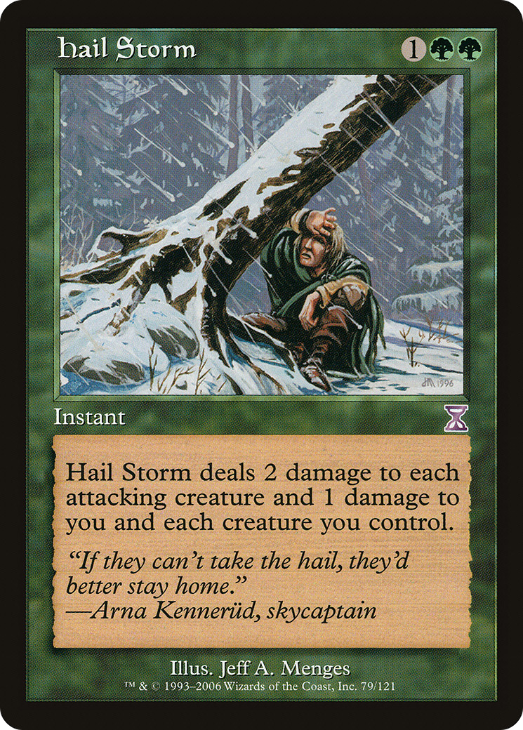 Hail Storm [Time Spiral Timeshifted] Foil