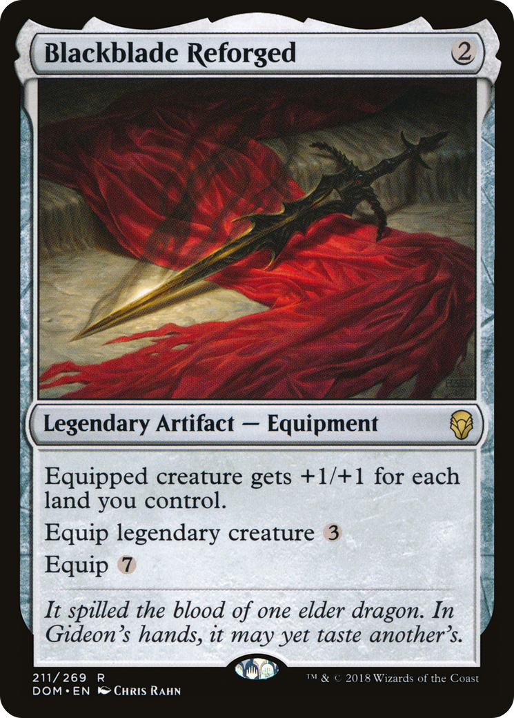 Blackblade Reforged [Dominaria] Foil