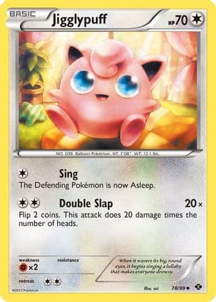 Jigglypuff 078/99 - Next Destinies Reverse Holofoil