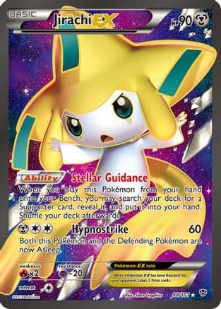 Jirachi EX ( Full Art) 98/101 - Plasma Blast Holofoil