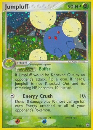 Jumpluff 011/109 - Team Rocket Returns Reverse Holofoil