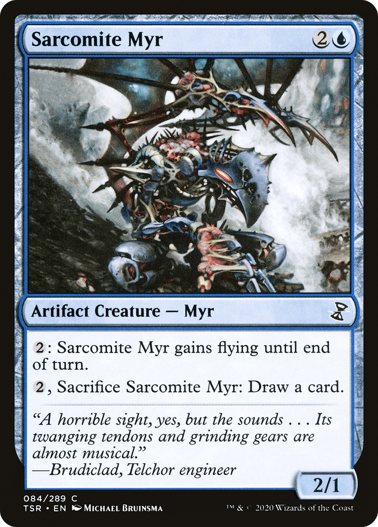 Sarcomite Myr [Time Spiral Remastered] Foil