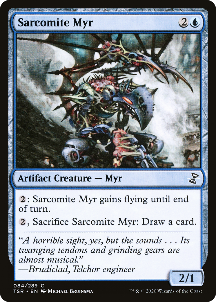 Sarcomite Myr [Time Spiral Remastered] Foil