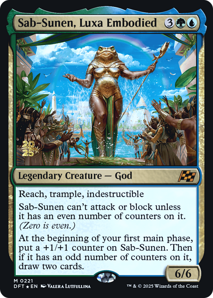 Sab-Sunen, Luxa Embodied (-221) [Prerelease Cards]  Foil