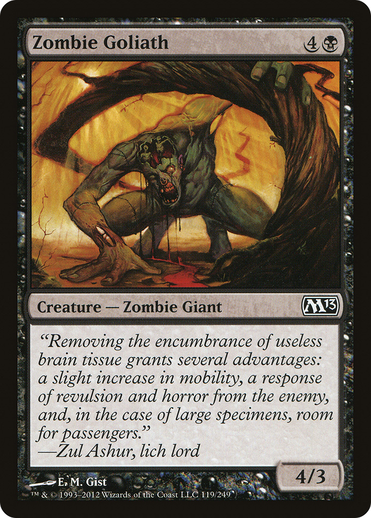 Zombie Goliath [Magic 2013] Foil