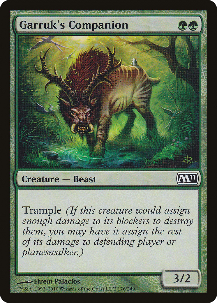 Garruk's Companion [Magic 2011] Foil