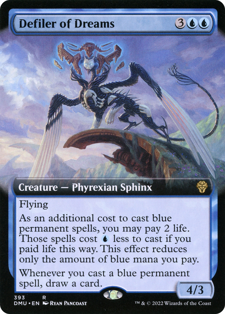 Defiler of Dreams (Extended Art) [Dominaria United] Foil