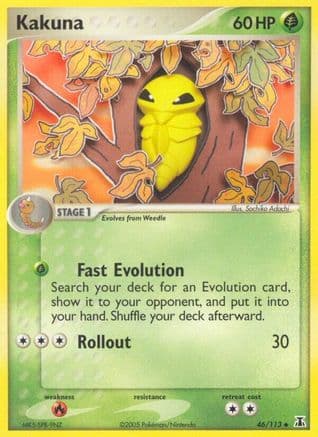 Kakuna 046/113 - Delta Species Reverse Holofoil