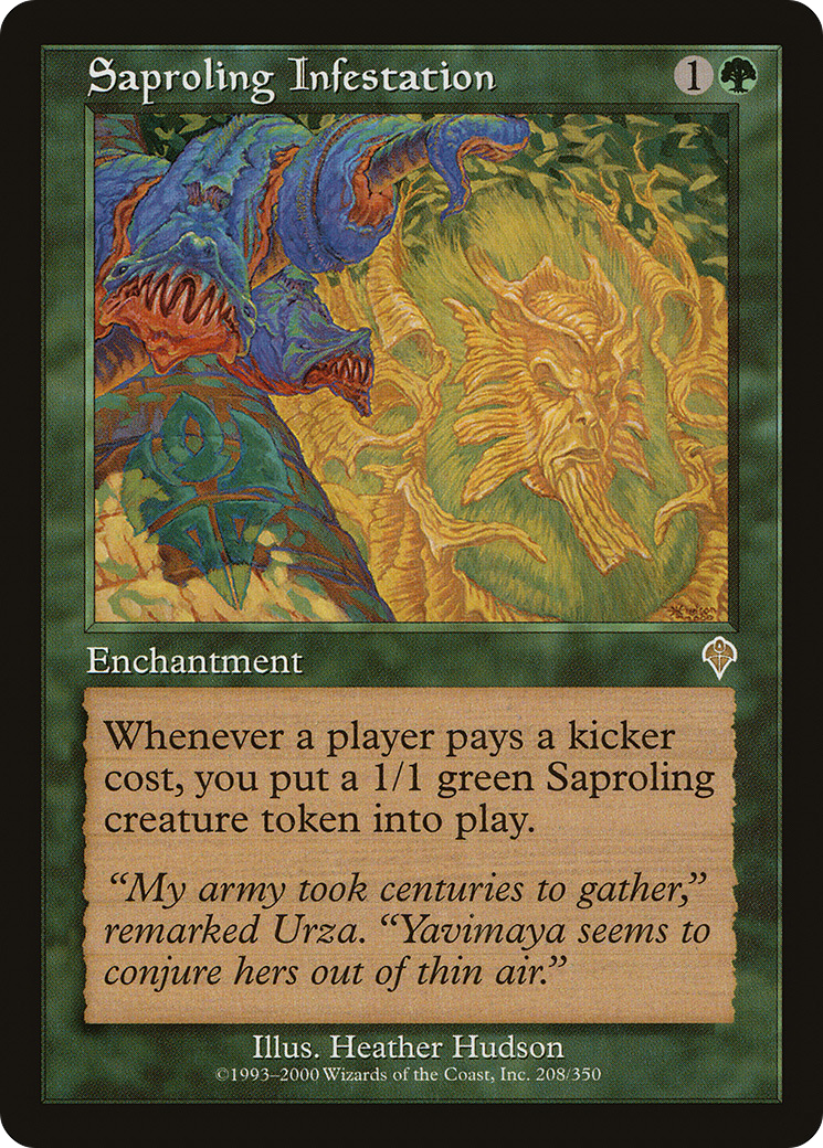 Saproling Infestation [Invasion] Foil