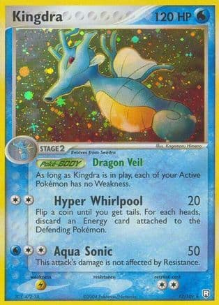 Kingdra 012/109 - Team Rocket Returns Reverse Holofoil