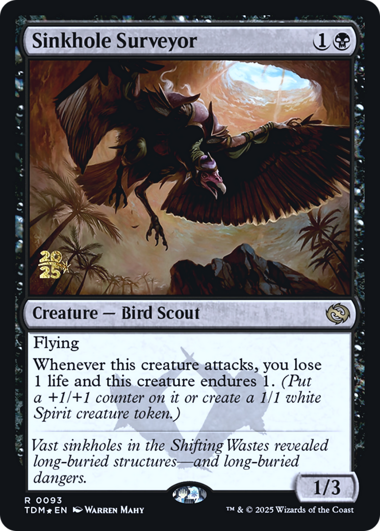 Sinkhole Surveyor (093) [Prerelease Cards]  Foil