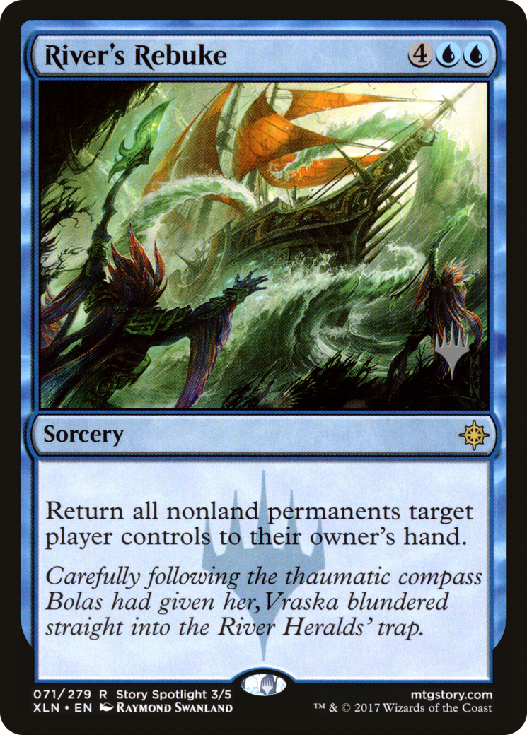 River's Rebuke (Promo Pack) [Ixalan Promos] Foil