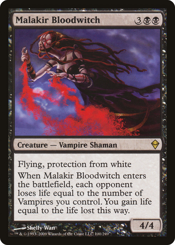 Malakir Bloodwitch [Zendikar] Foil