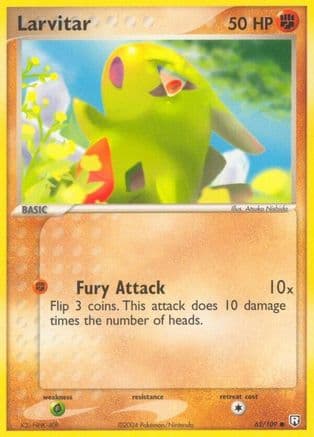 Larvitar 062/109 - Team Rocket Returns Reverse Holofoil