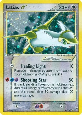 Latias Star 105/107 - Deoxys