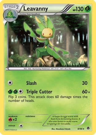 Leavanny 8/98 - Emerging Powers Reverse Holofoil