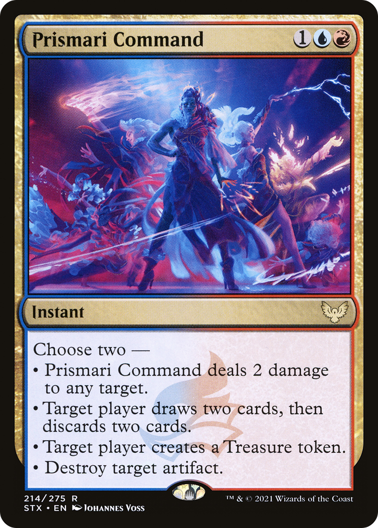 Prismari Command (STX-214) - Strixhaven: School of Mages