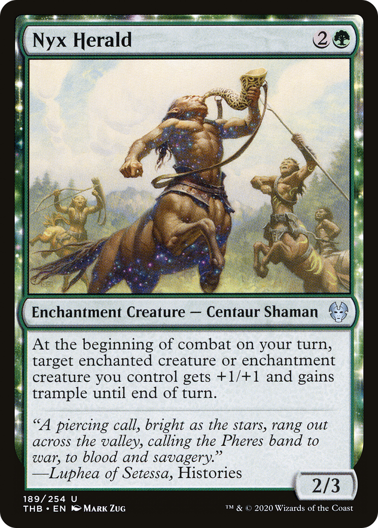Nyx Herald [Theros Beyond Death] Foil
