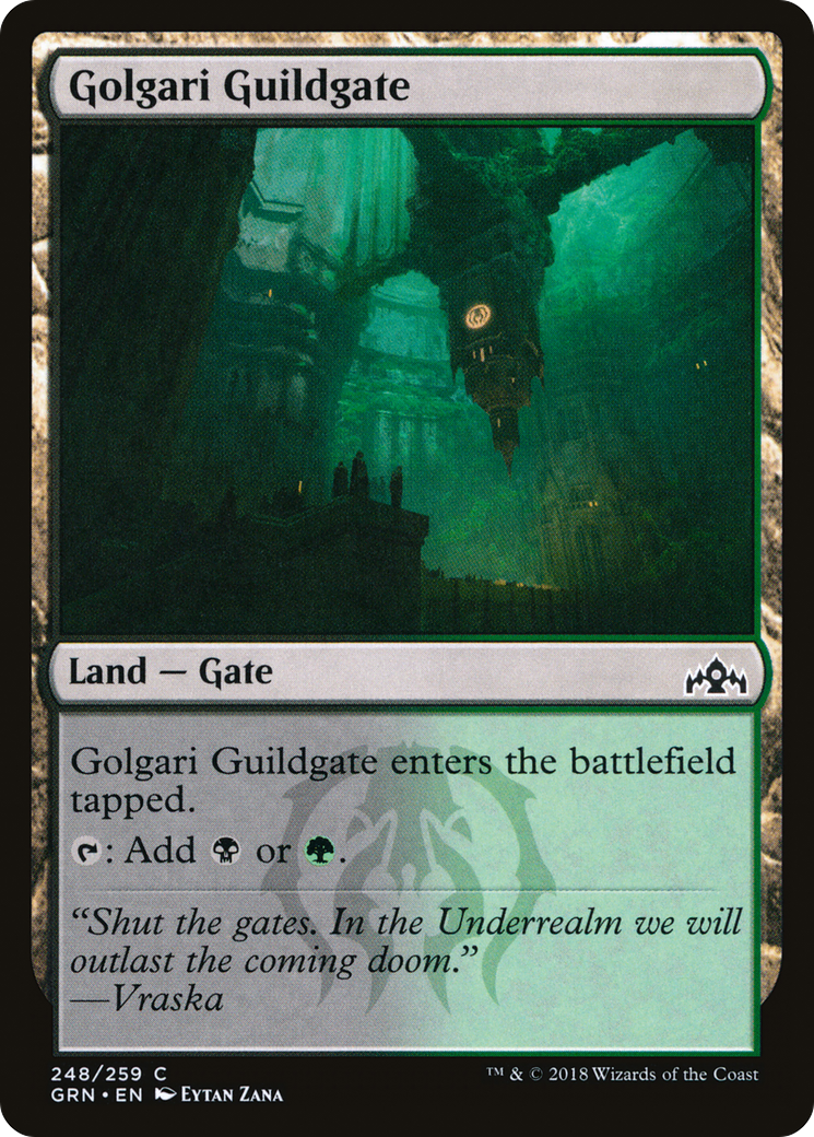 Golgari Guildgate (248/259) [Guilds of Ravnica] Foil