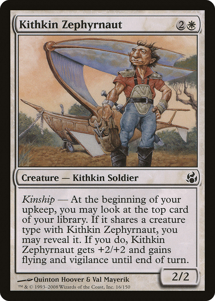 Kithkin Zephyrnaut [Morningtide] Foil