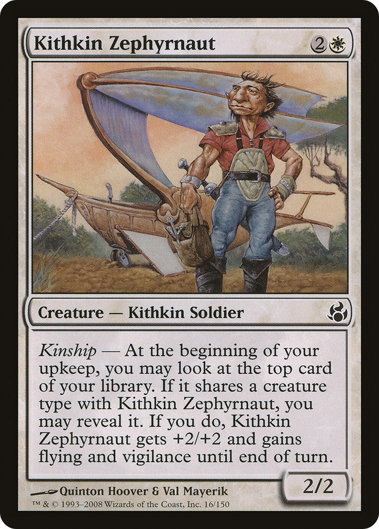 Kithkin Zephyrnaut [Morningtide] Foil