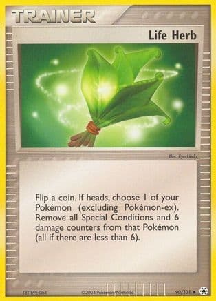 Life Herb  - Reverse Holofoil Hidden Legends - Uncommon