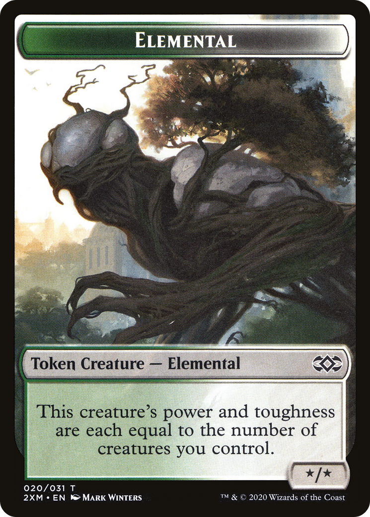 Elemental (T2XM-020) - Double Masters Tokens