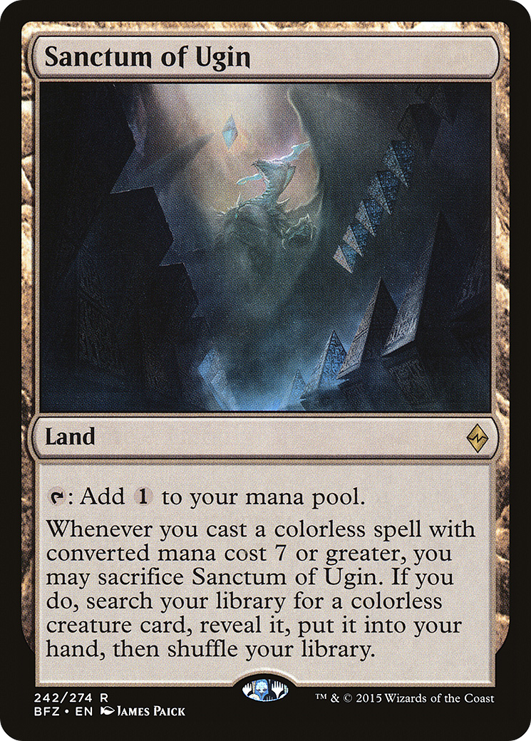 Sanctum of Ugin [Battle for Zendikar] Foil