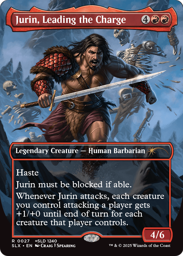 Jurin, Leading the Charge (027) [SLX Cards]