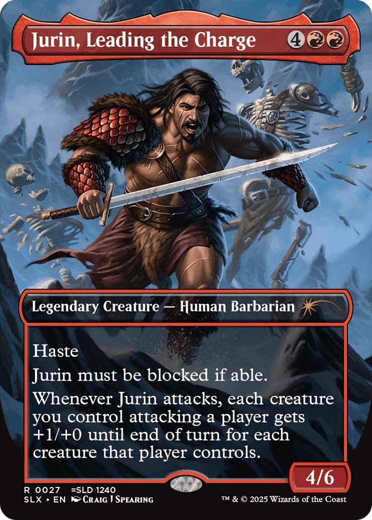 Jurin, Leading the Charge (027) [SLX Cards]