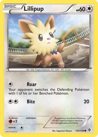 Lillipup 120/149 - Boundaries Crossed Reverse Holofoil