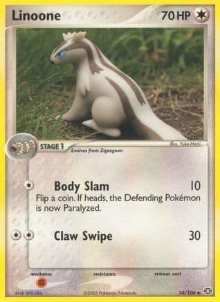 Linoone  Emerald - Uncommon