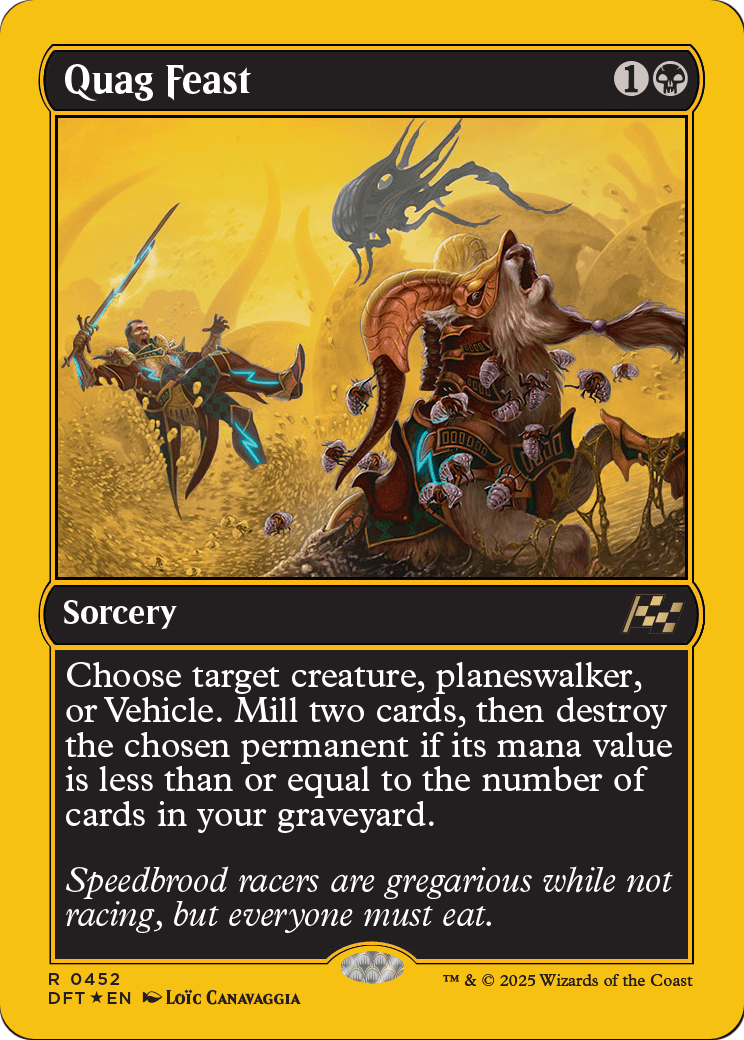 Quag Feast |  Foil (452) [Aetherdrift]
