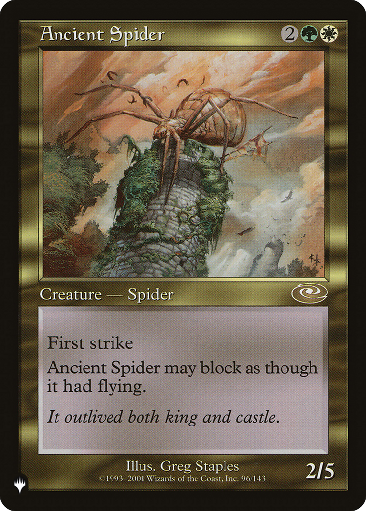 Ancient Spider |  (PLS-96) [The List]