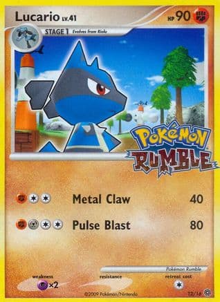 Lucario 12/16 - Rumble