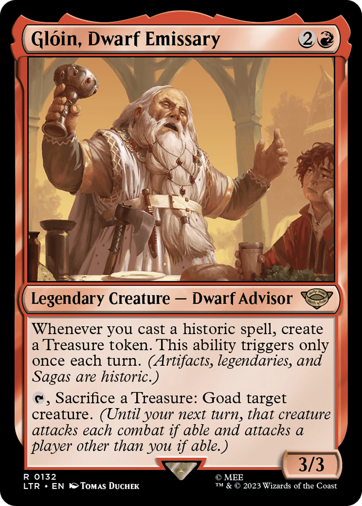 Gloin, Dwarf Emissary [The Lord of the Rings: Tales of Middle-Earth] Foil