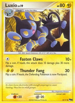 Luxio 8/17 - POP Series 8 Holofoil